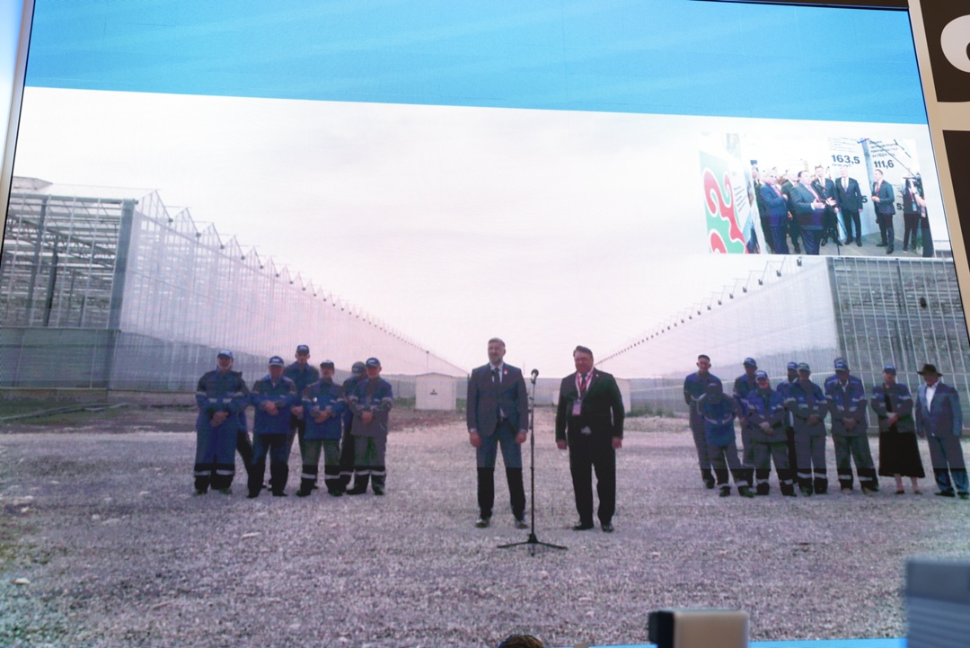 Александр Новак принял участие в торжественной церемонии пуска сетевого газа для агрокомплекса «Сунжа»