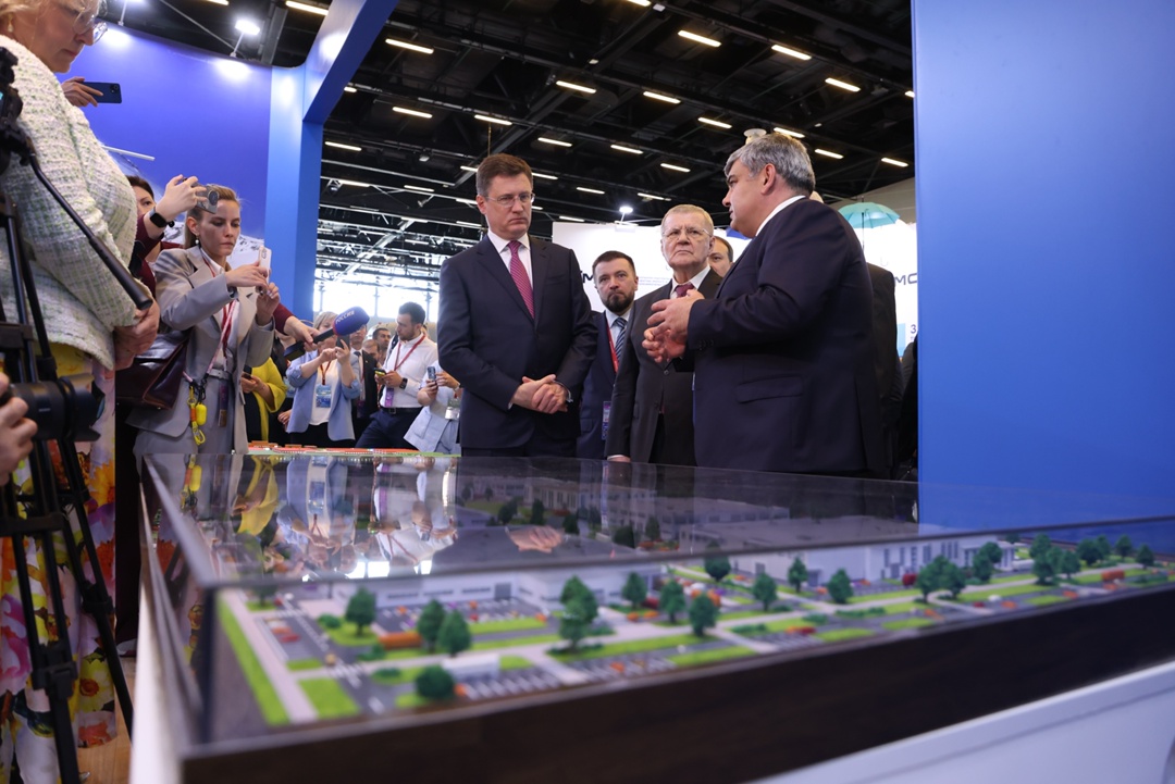 Александр Новак принял участие в торжественной церемонии пуска сетевого газа для агрокомплекса «Сунжа»