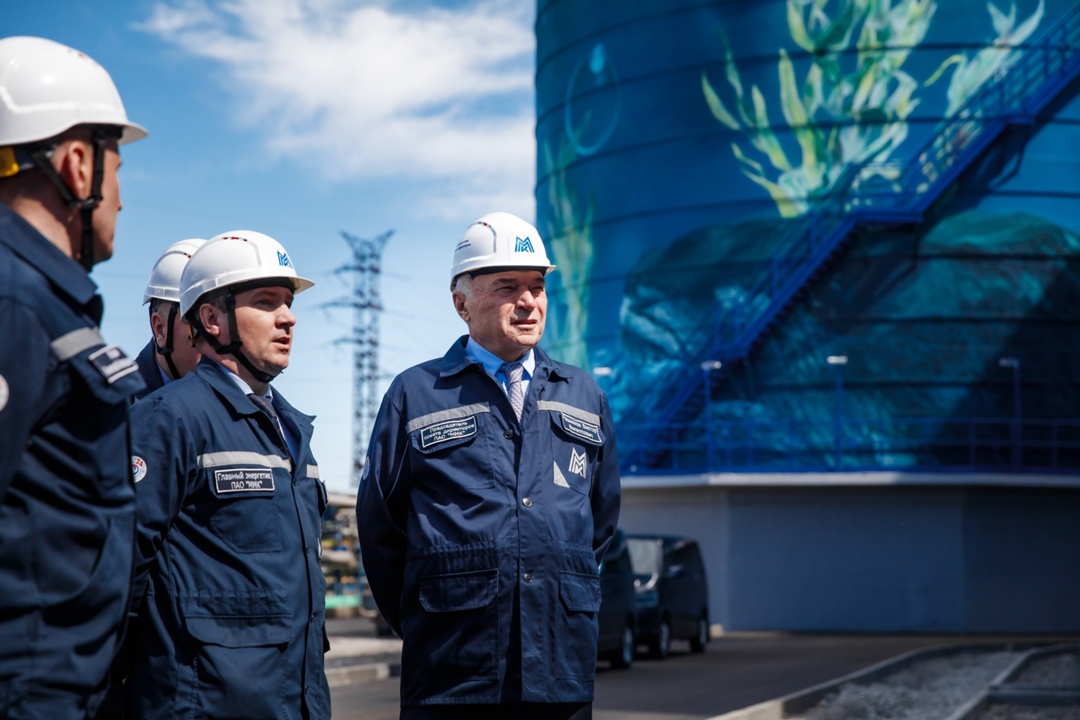 В Магнитогорск с рабочим визитом прибыл Председатель Совета директоров ПАО «ММК» Виктор Филиппович Рашников.