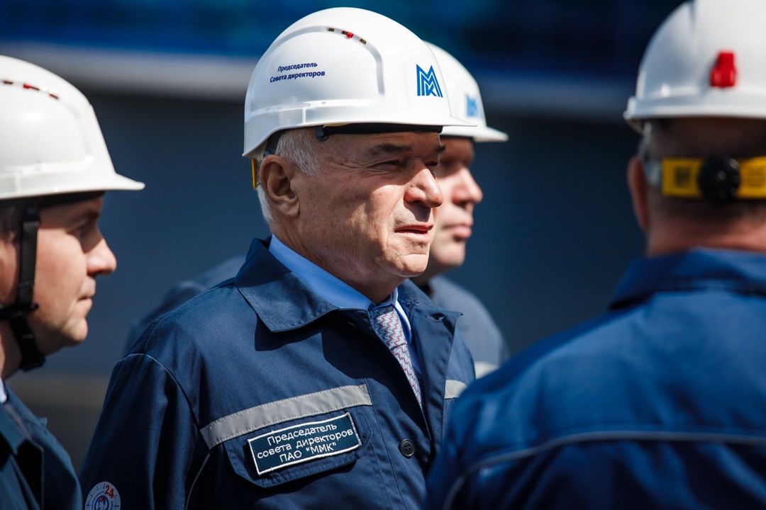 В Магнитогорск с рабочим визитом прибыл Председатель Совета директоров ПАО «ММК» Виктор Филиппович Рашников.
