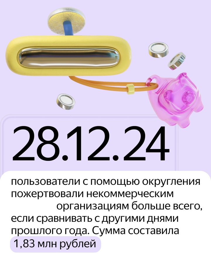 Делимся отчётом нашего благотворительного фонда «Помощь рядом» и округления за 2024 год: сколько денег направили в поддержку некоммерческих фондов и их…