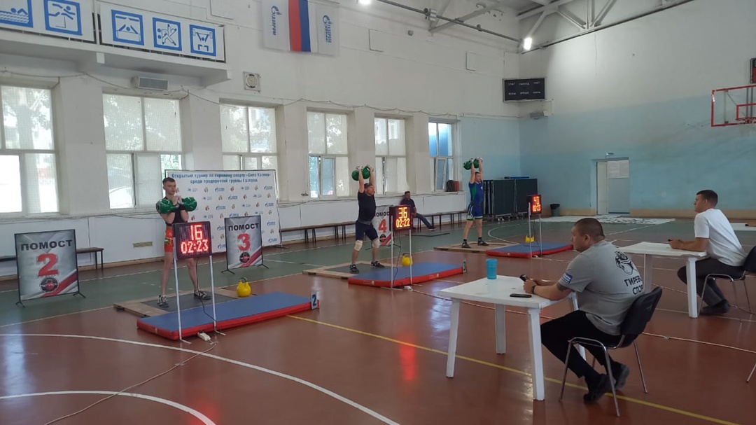 Амурские газопереработчики – бронзовые призеры Второго открытого турнира по гиревому спорту среди команд предприятий группы «Газпром»