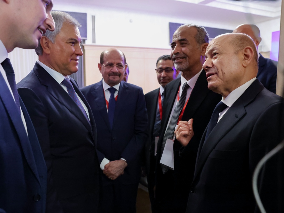 Председатель Государственной Думы Вячеслав Володин встретился с Председателем Руководящего президентского совета Йеменской Республики Рашадом Мухаммедом…