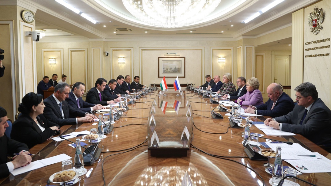 Валентина Матвиенко: Отношения России и Таджикистана развиваются динамично по всем направлениям