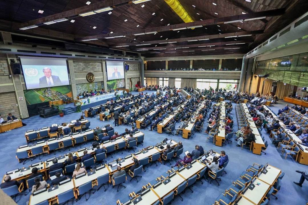 Минстрой России в ООН Замминистра Никита Стасишин принял участие в Возобновленной второй сессии Ассамблеи Программы Организации Объединенных Наций по…