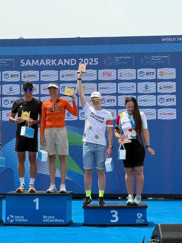 ЛУКОЙЛ — на всех дистанциях! Денис Ситдиков — нефтяник ЛУКОЙЛа из Узбекистана — бронзовый призёр в возрастной категории 40–44 года самаркандского этапа Кубка…