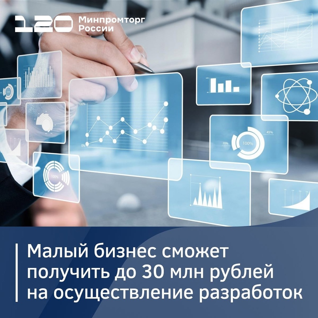 Гранты до 30 млн рублей для малого бизнеса