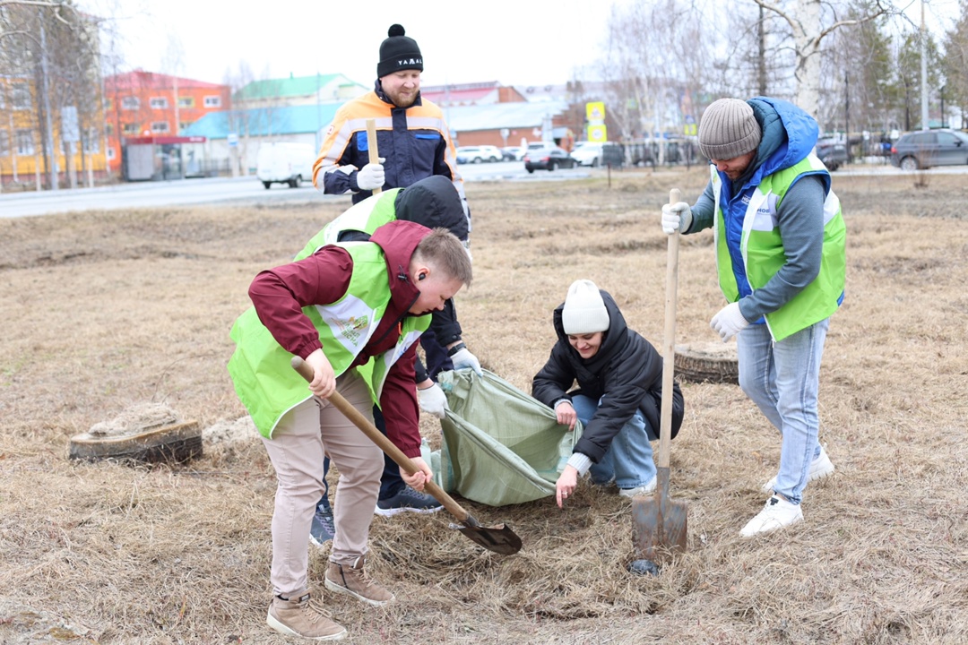 Сотрудники «НОВАТЭК-ТАРКОСАЛЕНЕФТЕГАЗ» поддержали акцию «Зеленая Весна» в Тарко-Сале