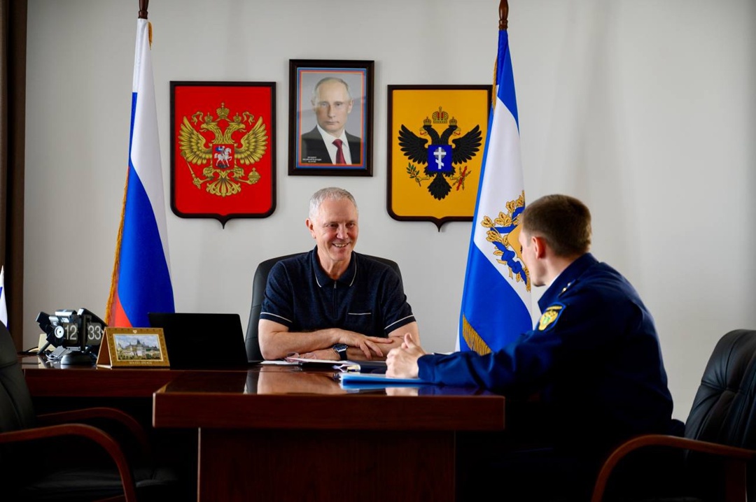 #Новости_новых_регионов Состоялась рабочая встреча руководителя Херсонского управления Ростехнадзора и губернатора Херсонской области