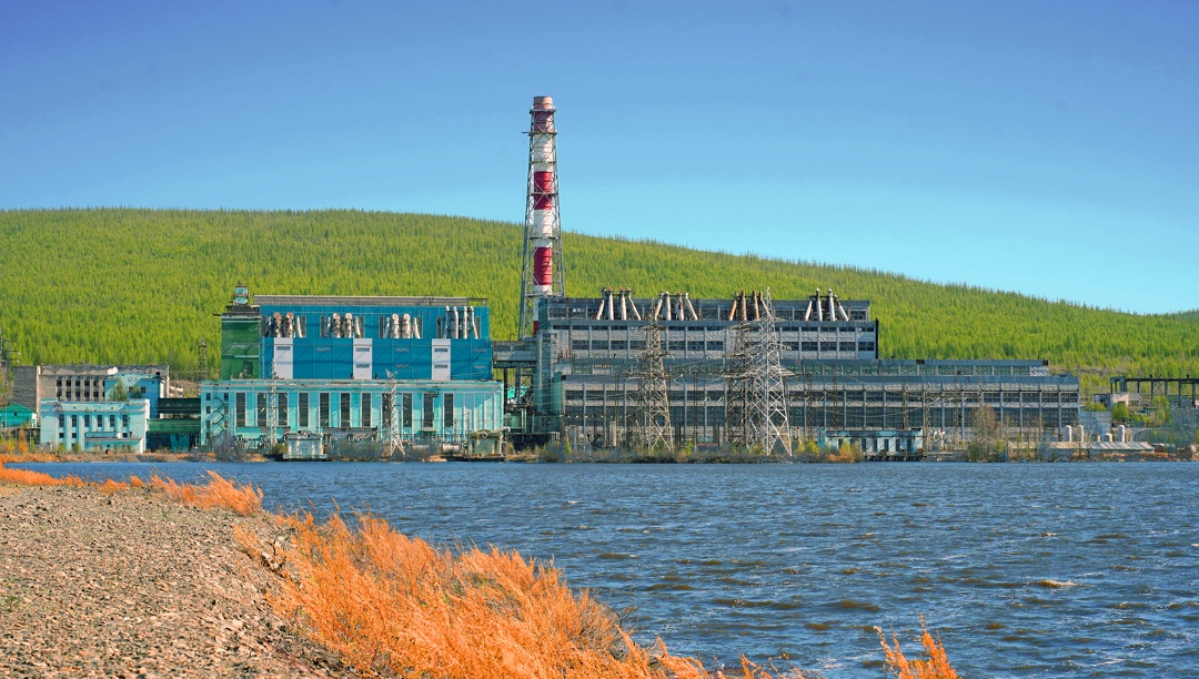 На фото Павла Степанова - Аркагалинская ГРЭС, крупнейшая тепловая электростанция Магаданской области