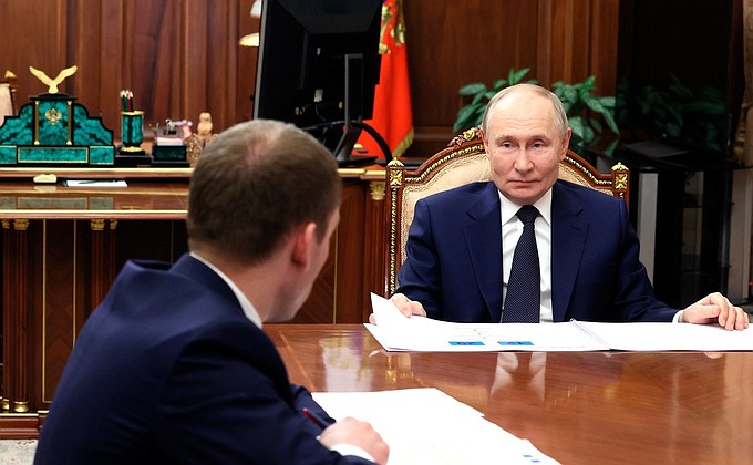 Встреча с Министром природных ресурсов и экологии Александром Козловым