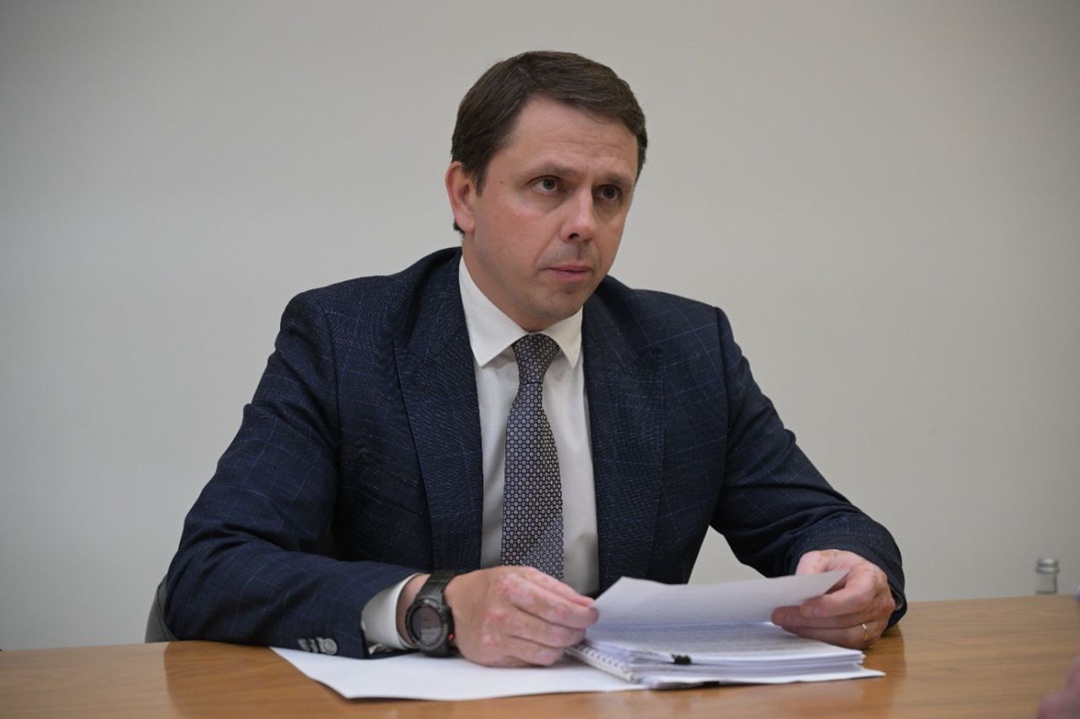 Дмитрий Чернышенко провел рабочую встречу с губернатором Орловской области Андреем Клычковым