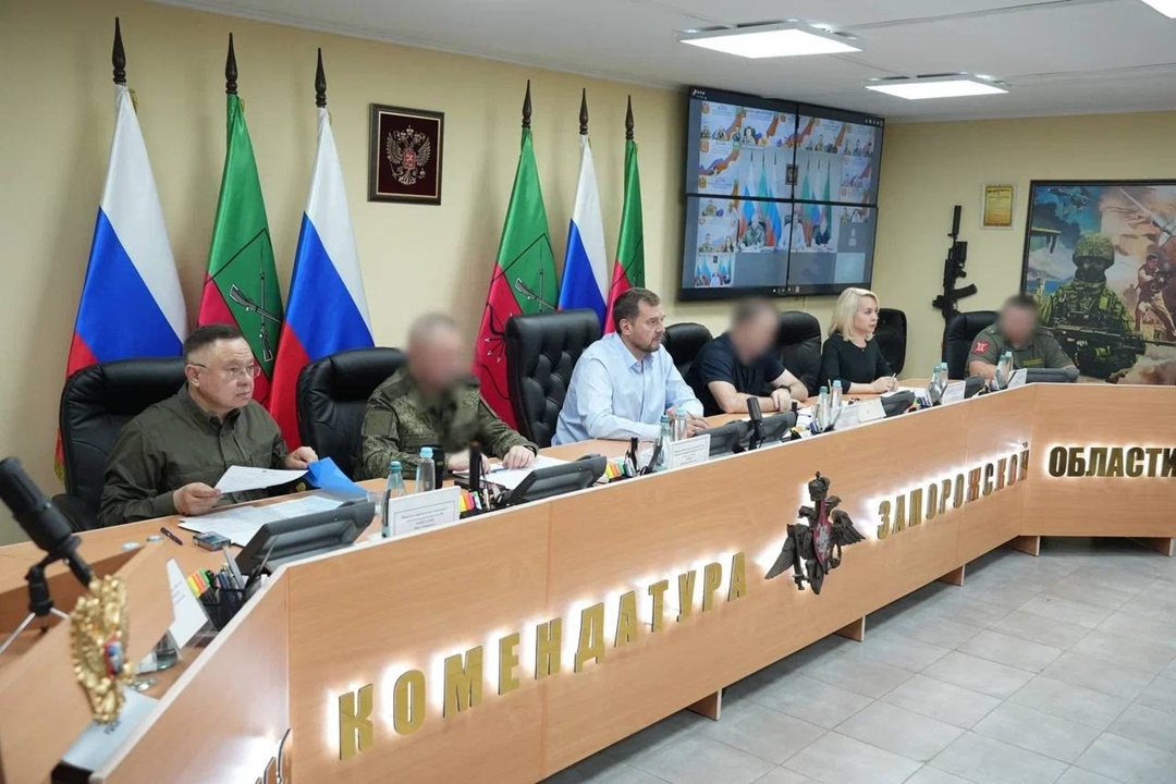 Глава Минстроя России принял участие в штабе по территориальной обороне Запорожской области