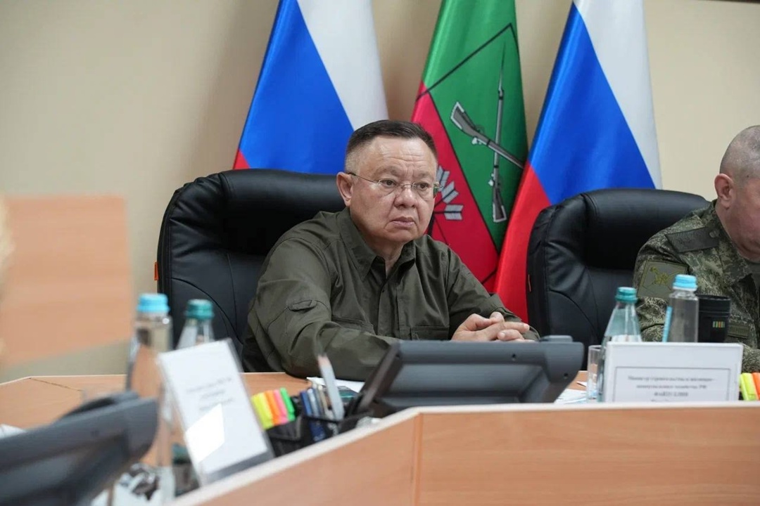 Глава Минстроя России принял участие в штабе по территориальной обороне Запорожской области