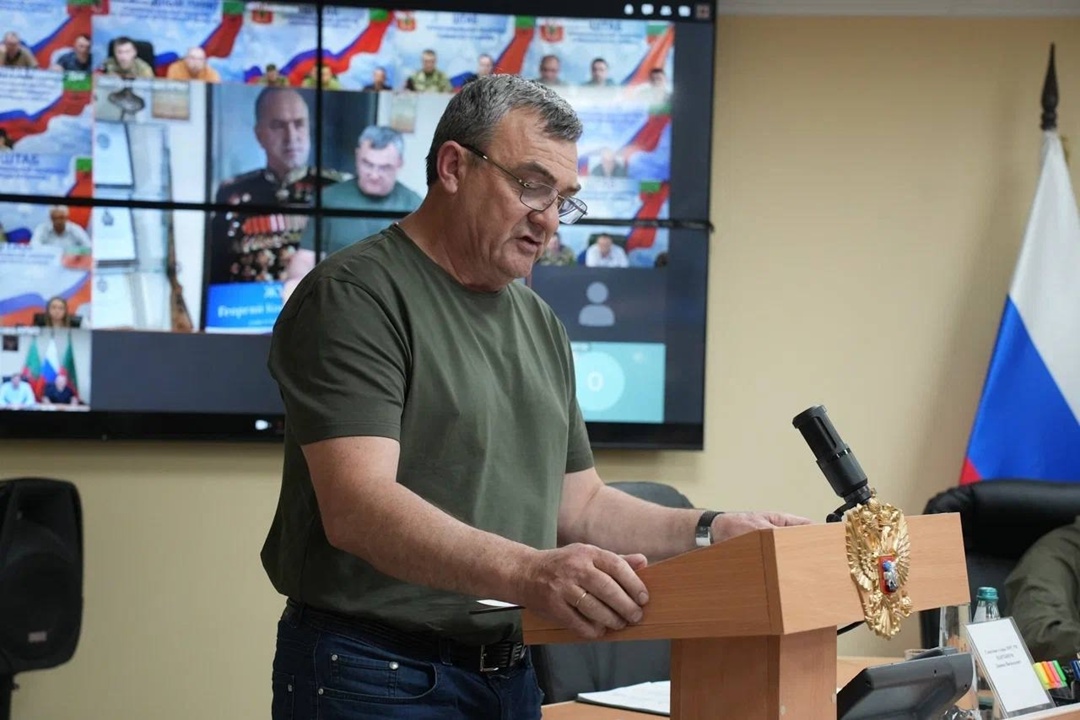 Глава Минстроя России принял участие в штабе по территориальной обороне Запорожской области