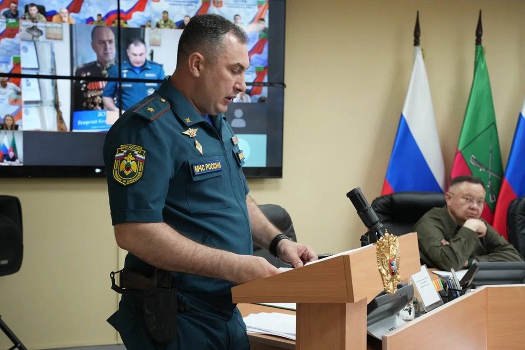 Глава Минстроя России принял участие в штабе по территориальной обороне Запорожской области