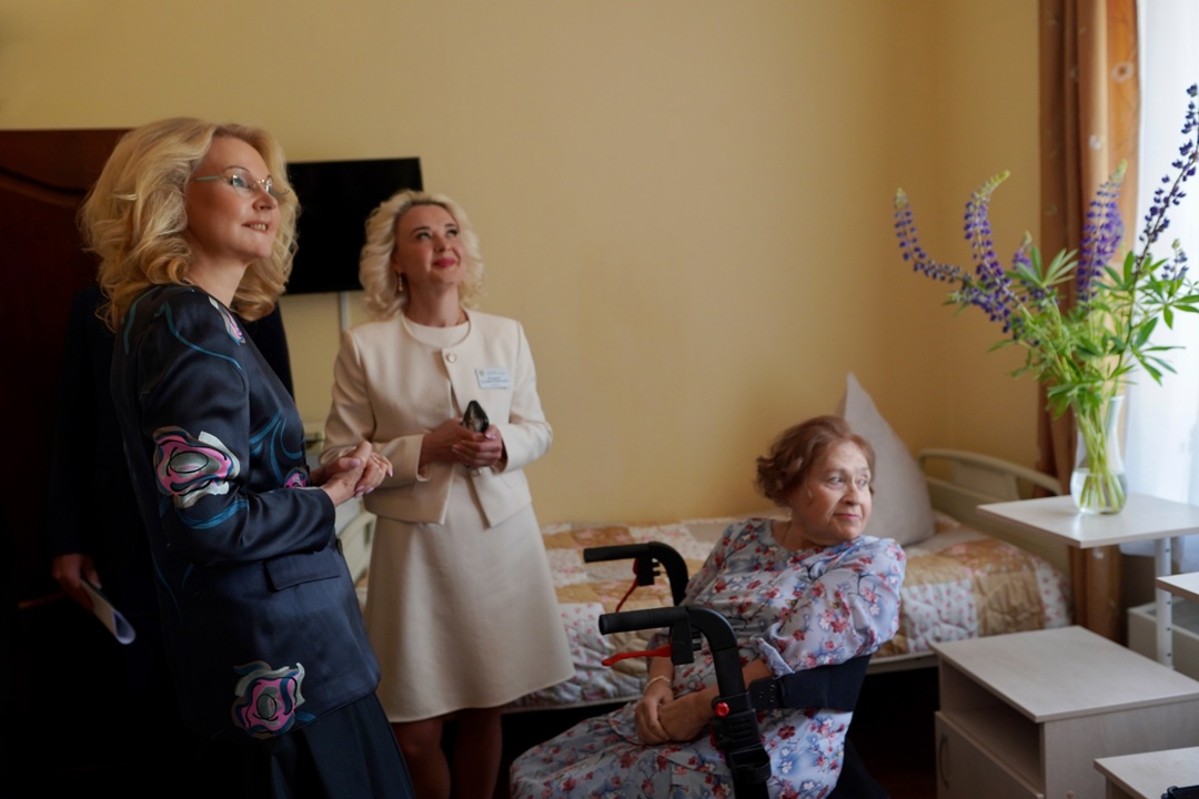Татьяна Голикова посетила пансионат «Ногинский» в Московской области