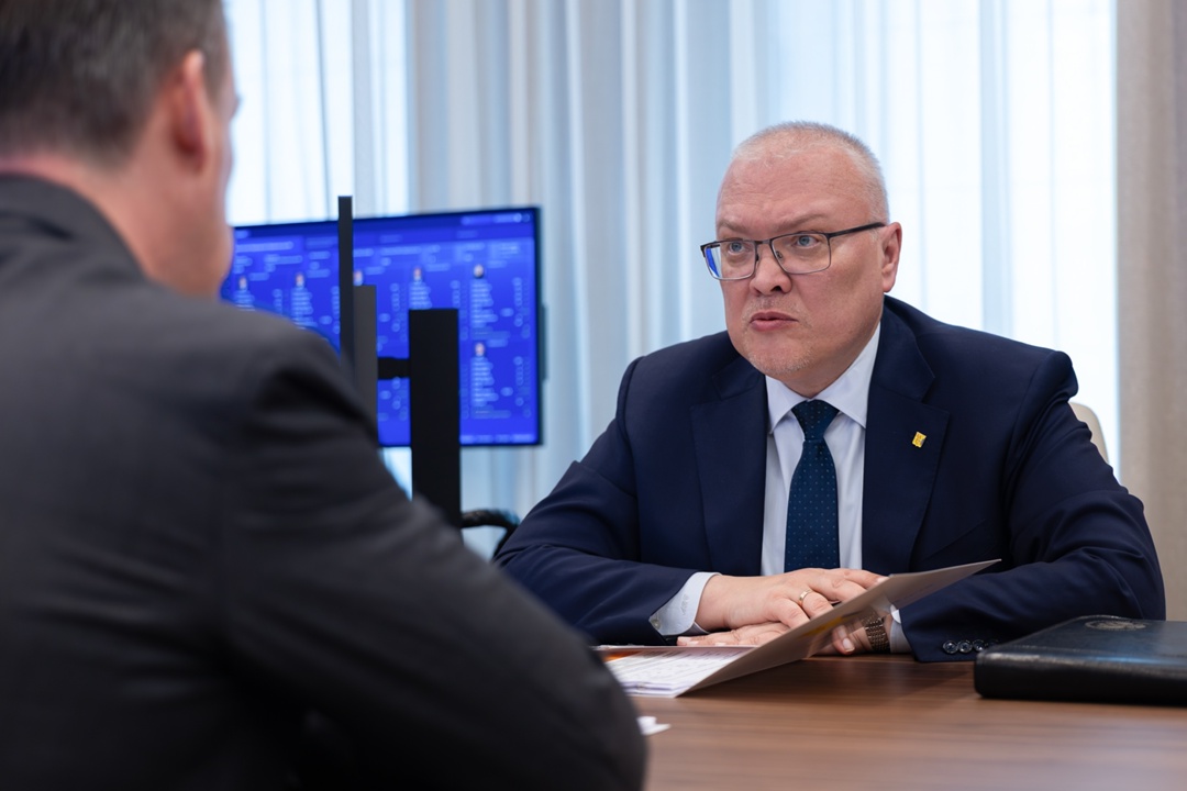 Вице-премьер Дмитрий Патрушев встретился с губернатором Кировской области Александром Соколовым