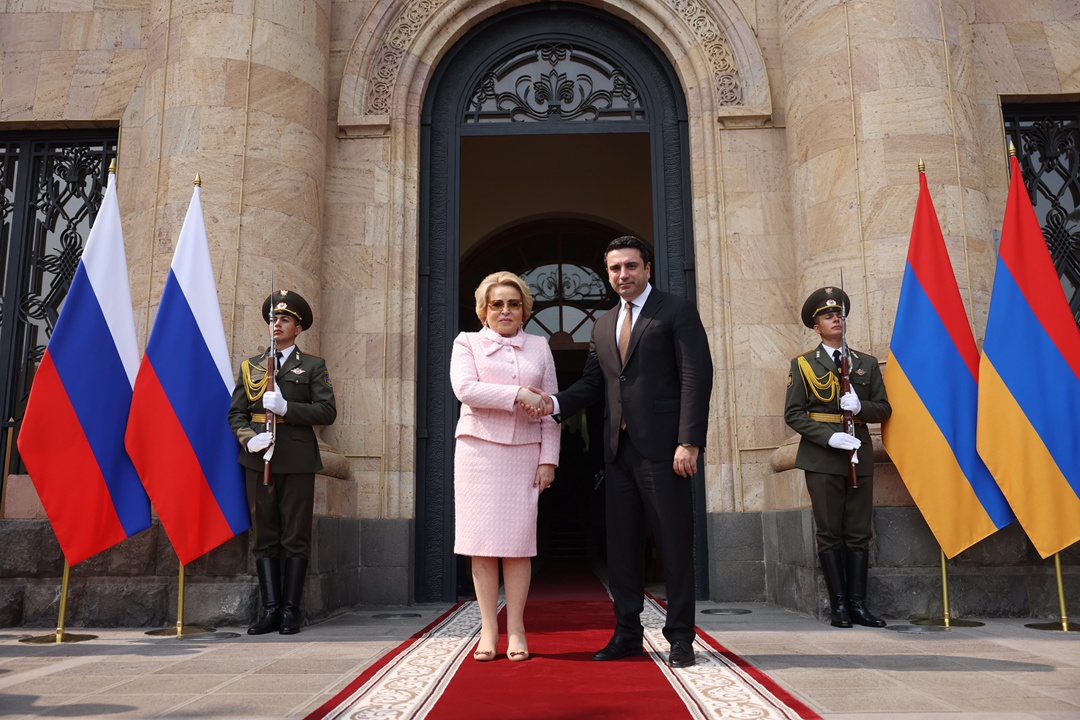 Валентина Матвиенко: Многовековая история отношений народов России и Армении основана на крепкой дружбе, уважении, духовной близости