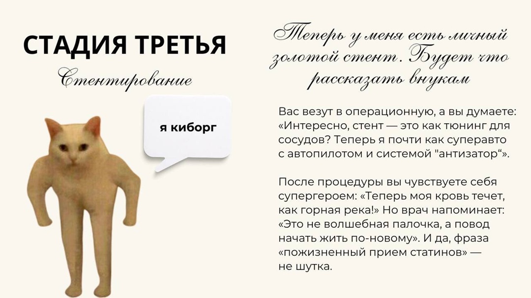 #ПростыеПравила: Стадии принятия гиперхолестеринемии