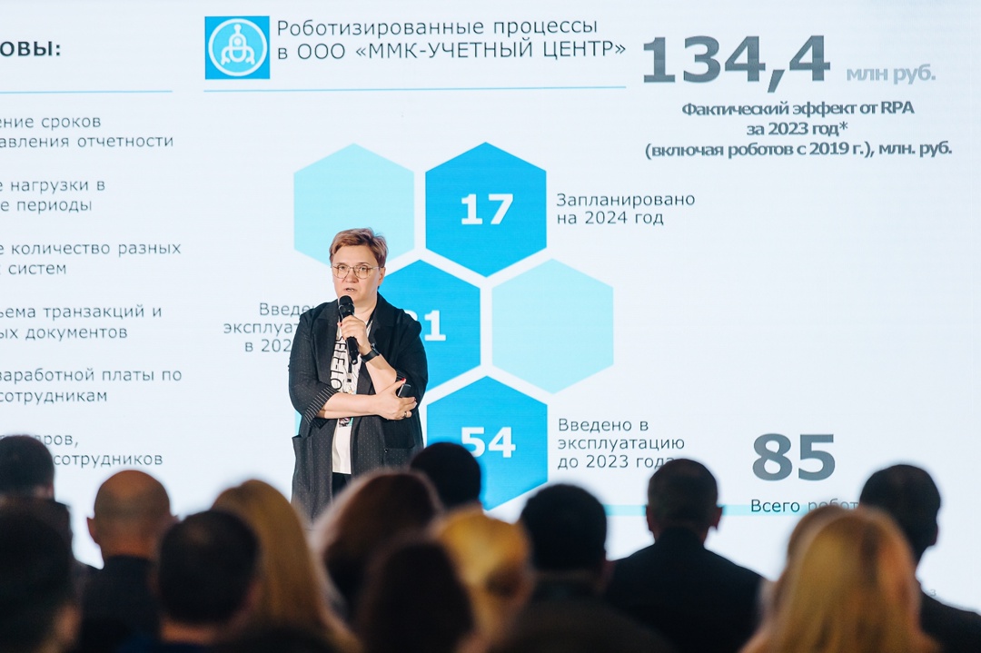 Роботы, процессы и люди — всё в одном зале!