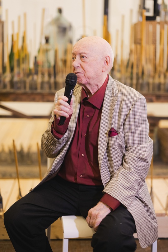 При поддержке компании «НОВАТЭК» в Московском музее современного искусства 3 июня открылась выставка Бориса Мессерера «Калейдоскоп времени».