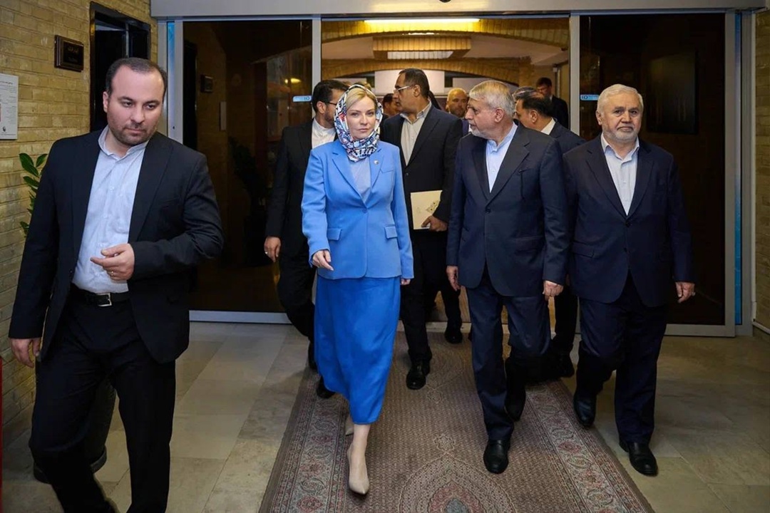 Ольга Любимова прибыла с рабочим визитом в Тегеран