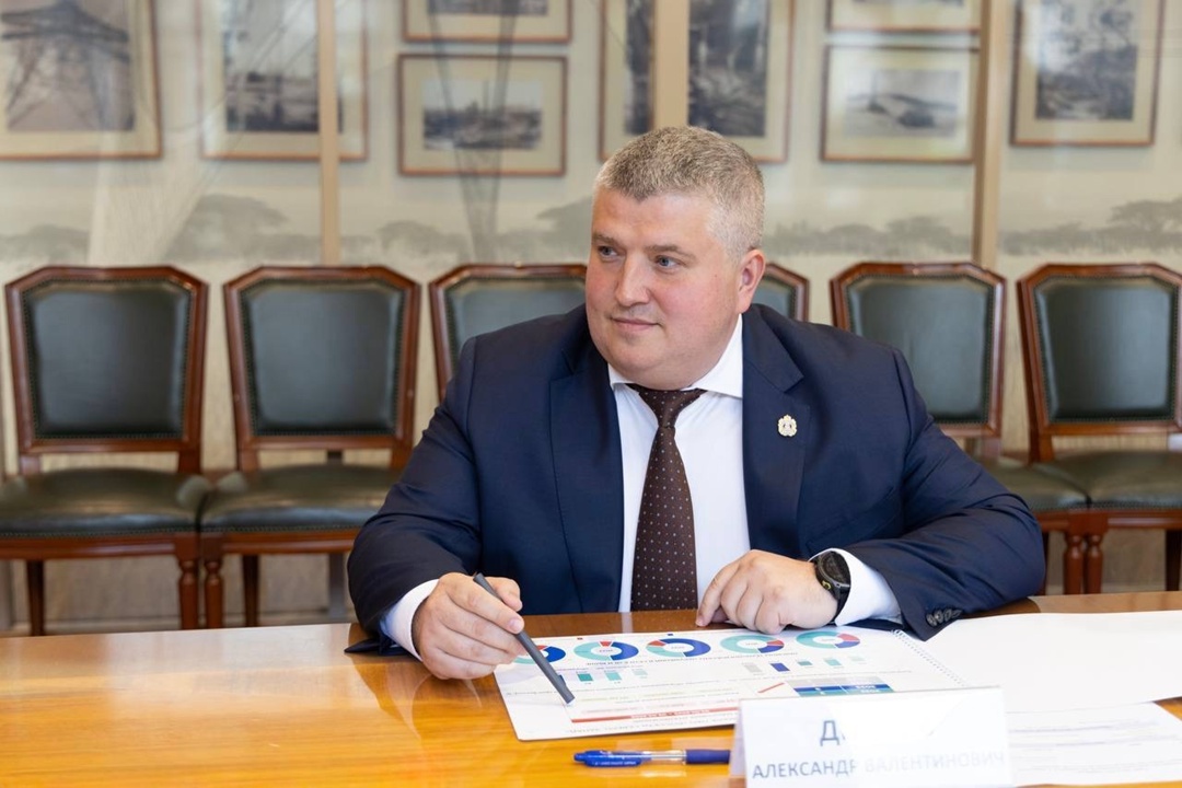 Сергей Цивилев провел рабочую встречу с врио губернатора Новгородской области Александром Дроновым