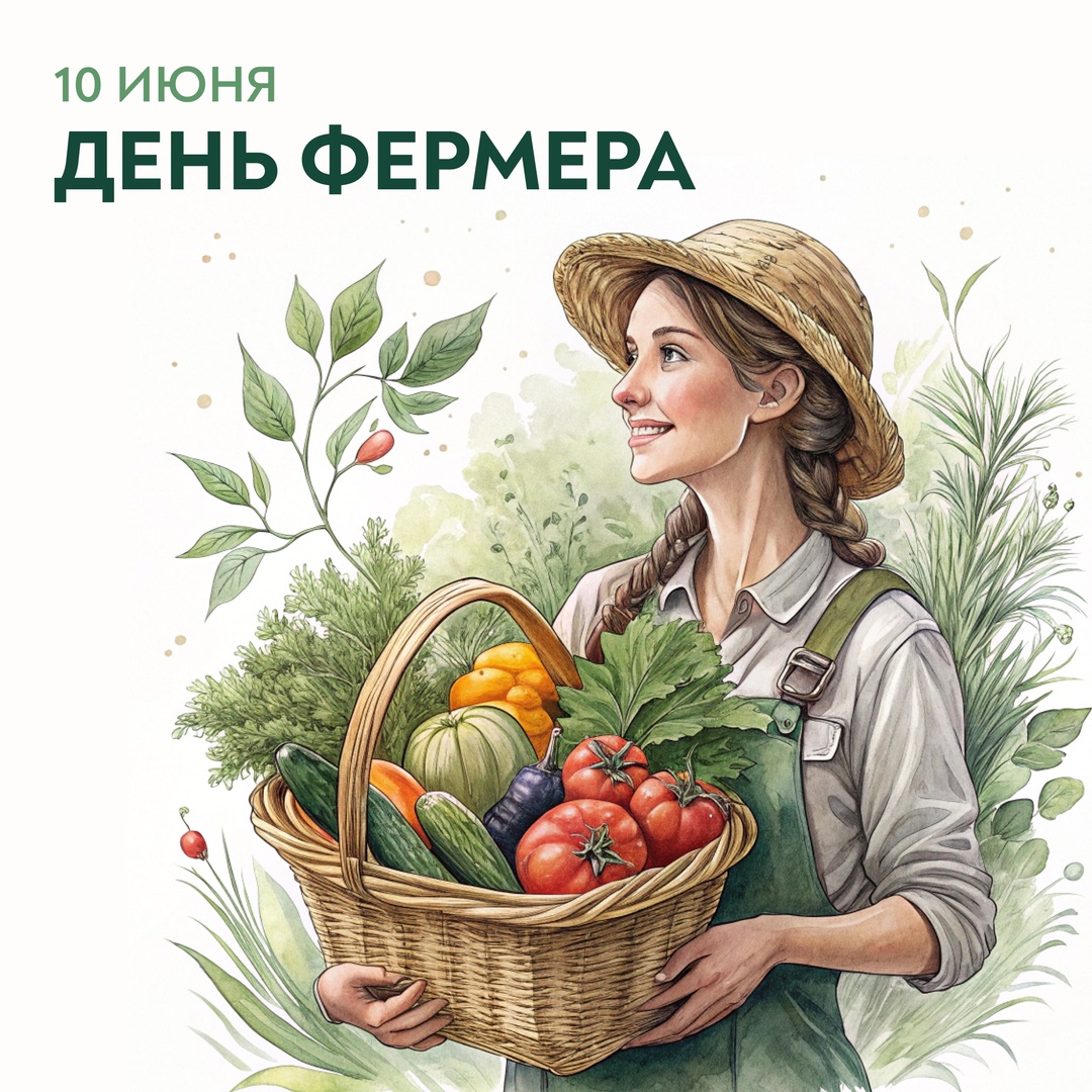 10 июня – День российского фермера!