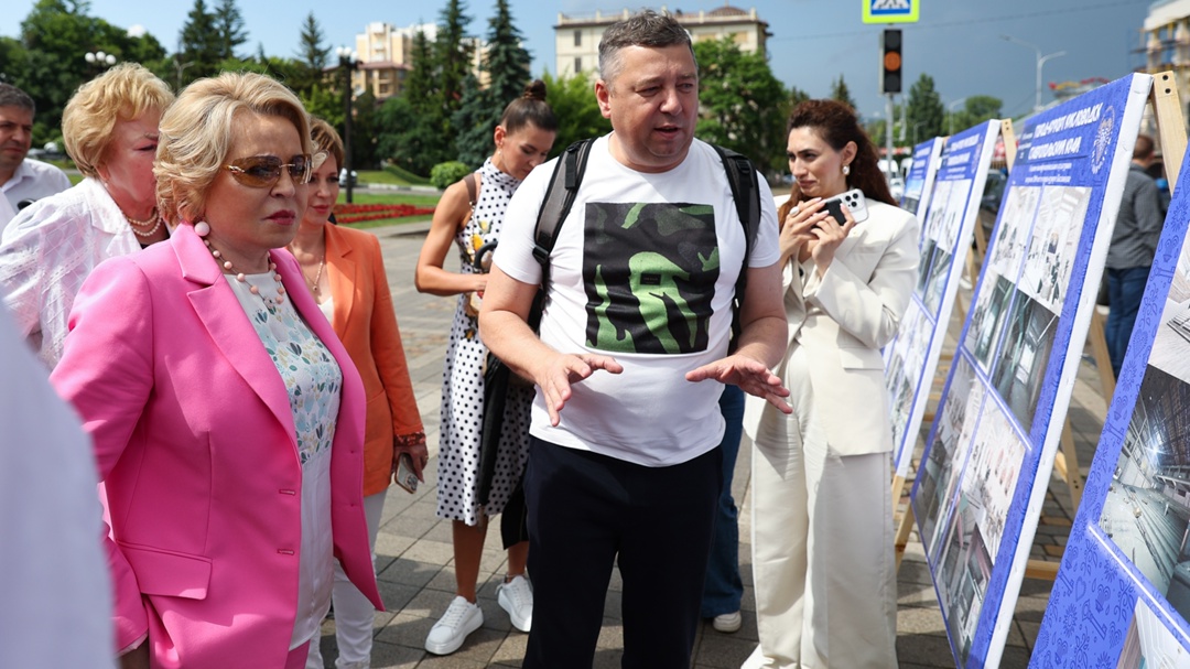 В ходе рабочей поездки в город-курорт Кисловодск Валентина Матвиенко посетила ряд социальных объектов