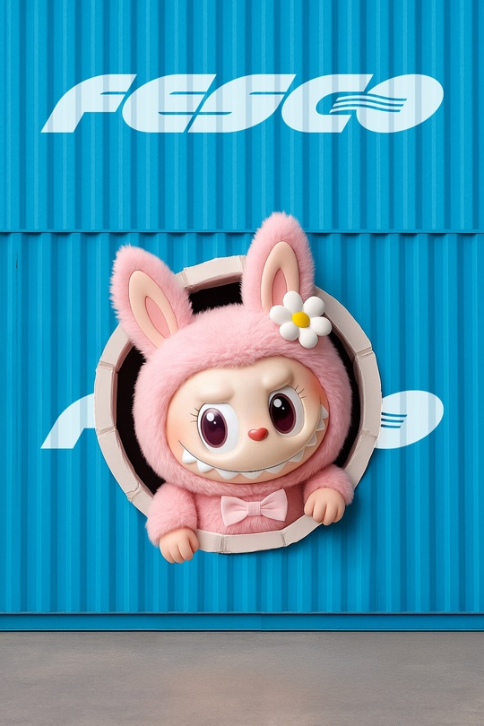 Бу! А вот и наши Лабубу Эти яркие игрушки уже покорили сердца миллионов во всем мире. Вместе с другими грузами из Китая они прибывают в Россию сервисами FESCO.