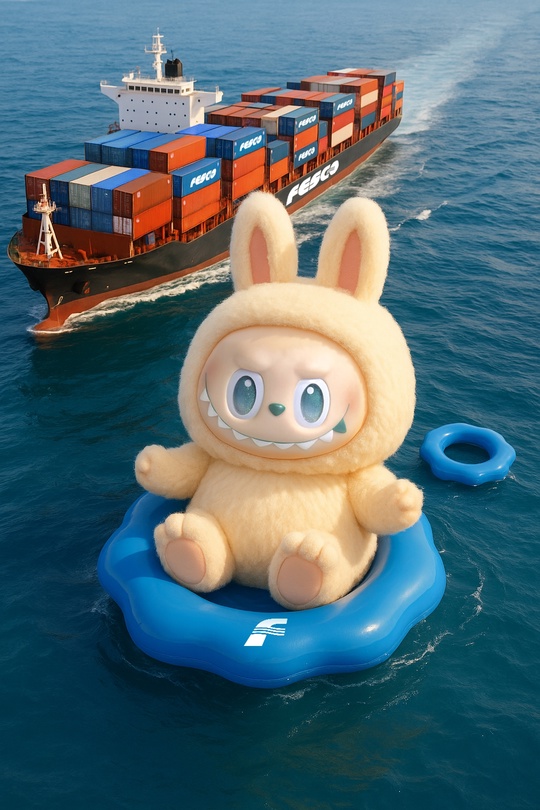 Бу! А вот и наши Лабубу Эти яркие игрушки уже покорили сердца миллионов во всем мире. Вместе с другими грузами из Китая они прибывают в Россию сервисами FESCO.