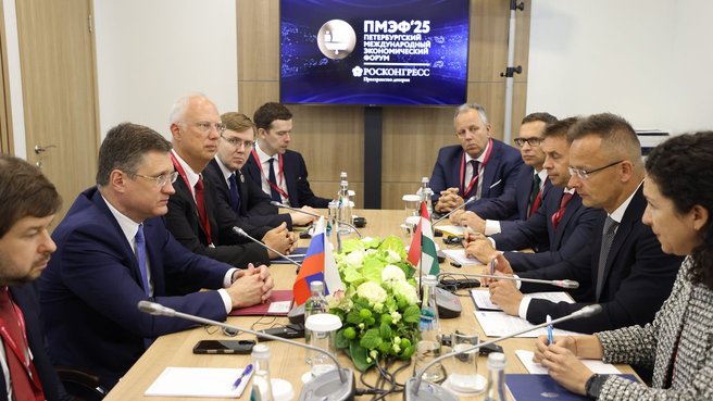 Александр Новак: Энергетическое сотрудничество между Россией и Венгрией – это пример взаимного уважения