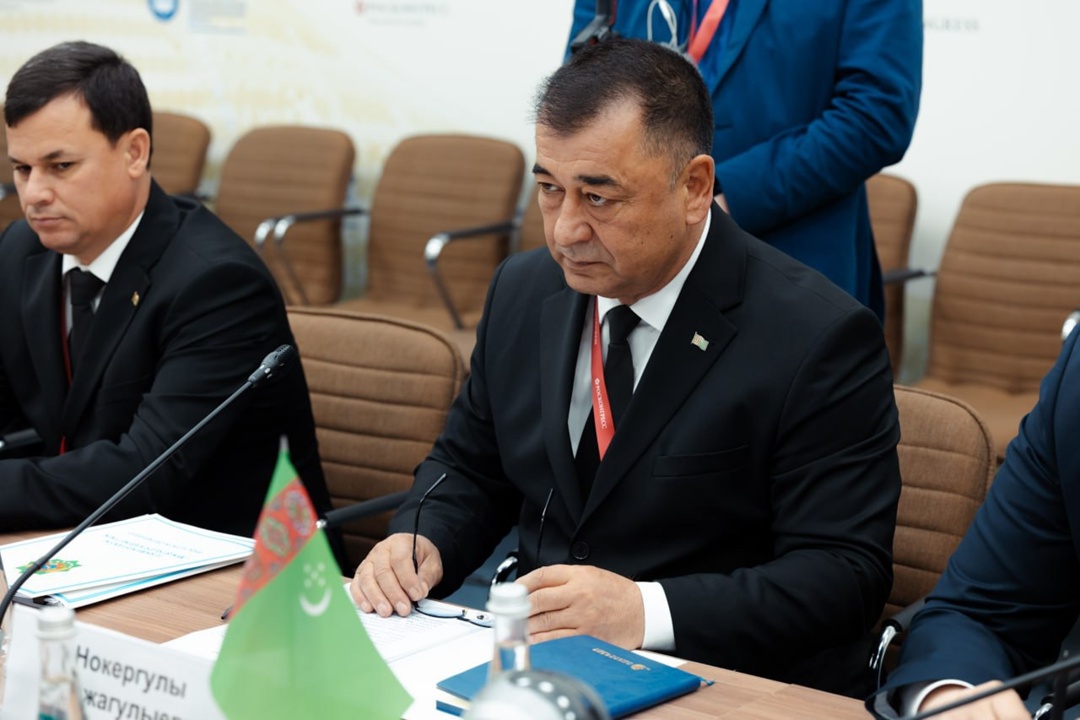 На полях ПМЭФ-25 состоялась рабочая встреча сопредседателей Межправительственной российско-туркменской комиссии по экономическому сотрудничеству