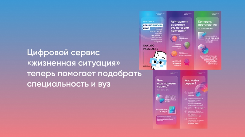 Дмитрий Григоренко: Цифровой сервис «жизненная ситуация» теперь помогает подобрать специальность и вуз