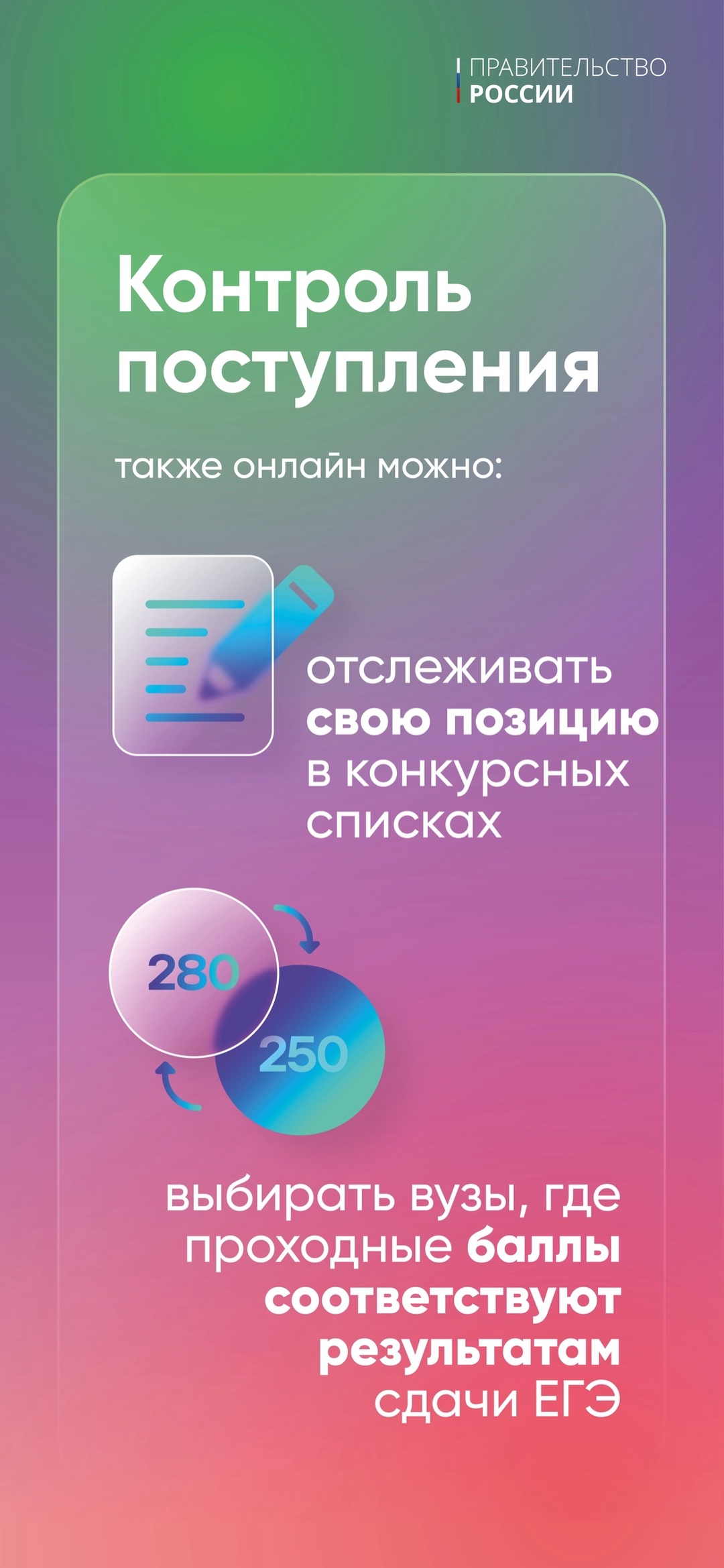 Подобрать специальность и вуз теперь можно с помощью сервиса «жизненная ситуация» на портале госуслуг