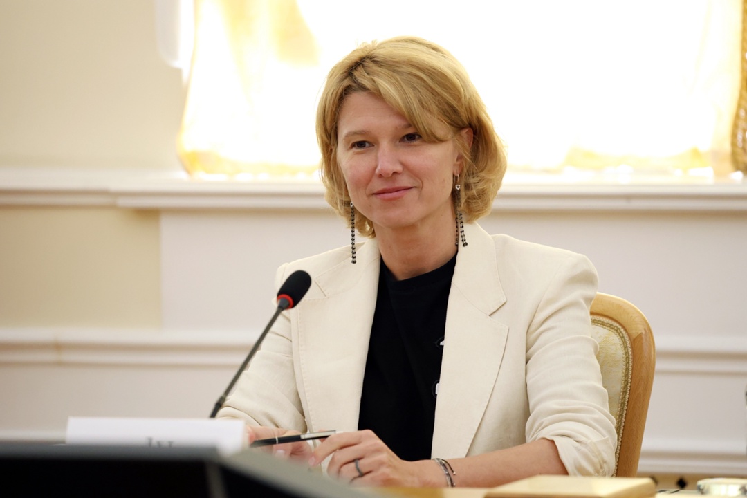 Оксана Лут рассказала на ПМЭФ о прогнозах урожая и работе по достижению технологического лидерства АПК