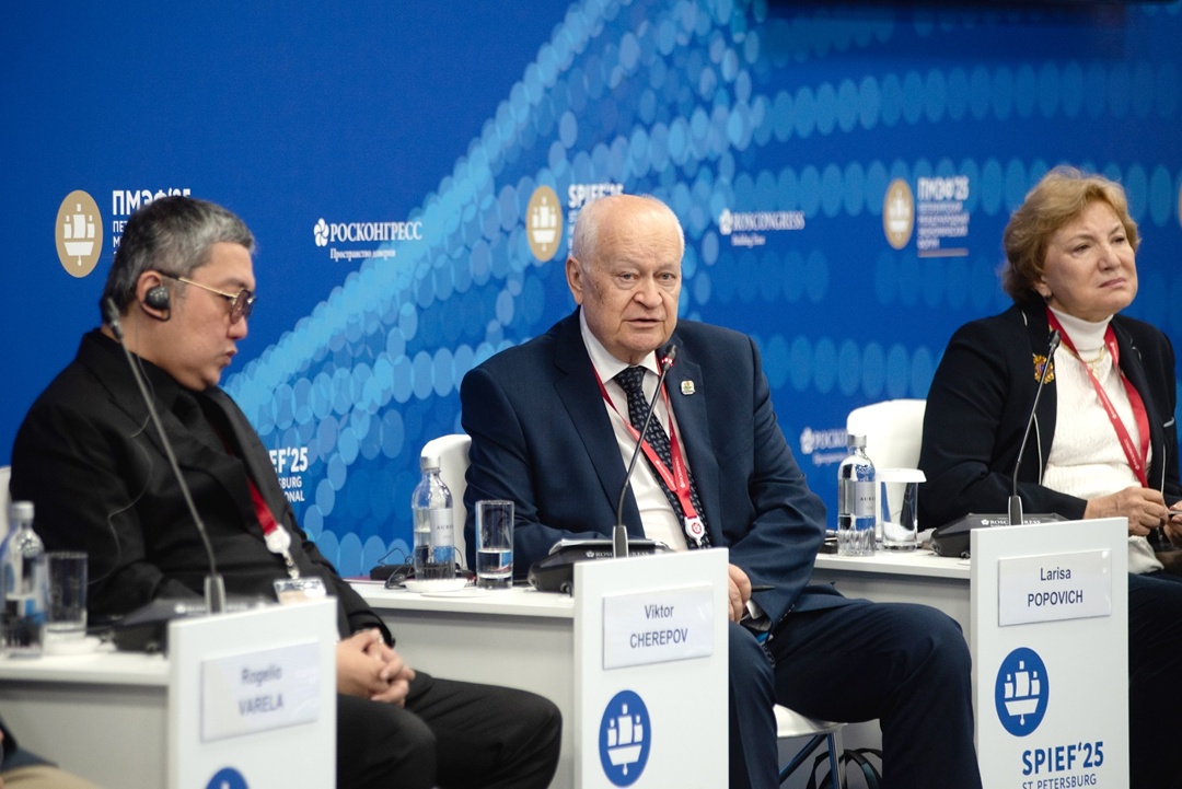 Виктор Черепов принял участие в панельной сессии ПМЭФ-2025 о здоровьесбережении