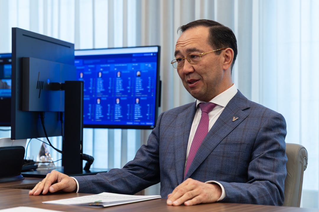 Дмитрий Патрушев и глава Республики Саха (Якутия) Айсен Николаев обсудили развитие агропромышленного комплекса и вопросы экологии региона