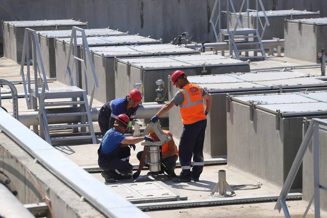 Новый комплекс очистных сооружений в Геленджике в высокой степени готовности