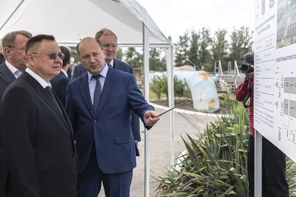 Глава Минстроя России Ирек Файзуллин проверил ход подготовки к реконструкции очистных сооружений Ростова-на-Дону