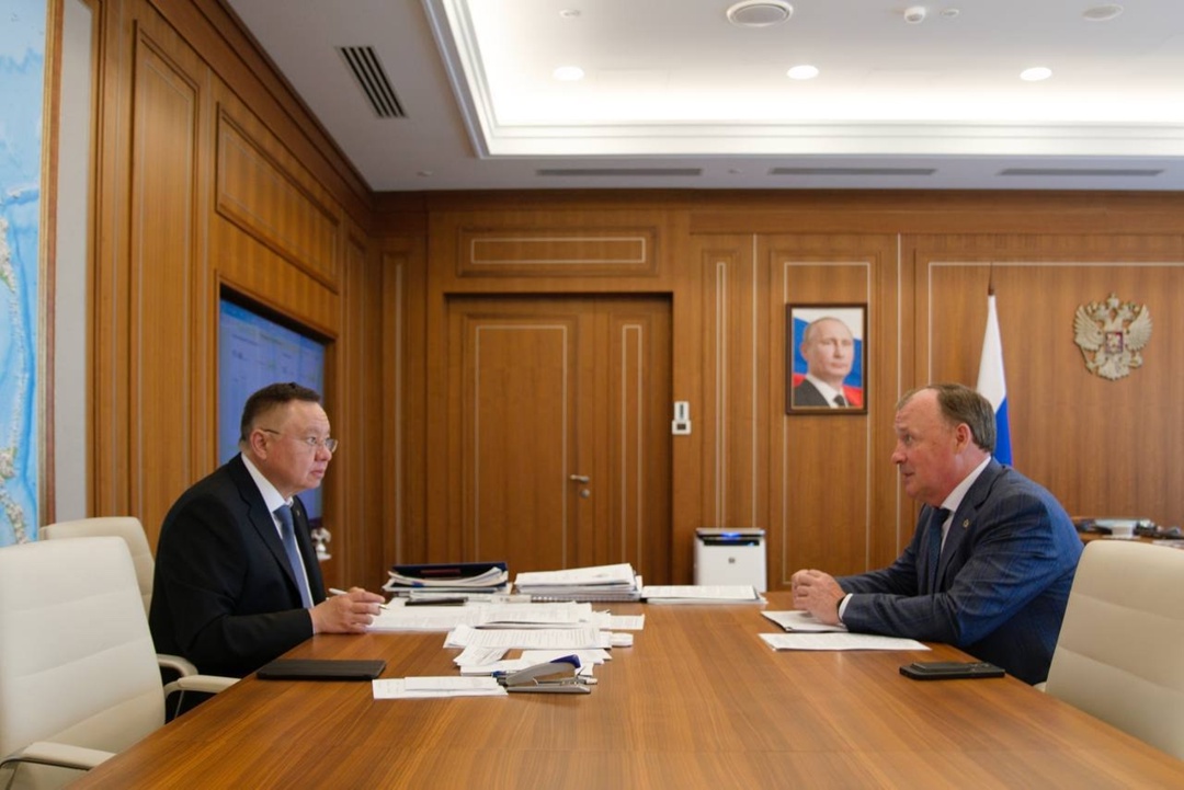 Министр строительства и ЖКХ РФ Ирек Файзуллин и глава Екатеринбурга Алексей Орлов обсудили развитие городской среды