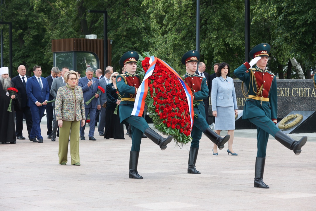 Председатель Совета Федерации Федерального Собрания Российской Федерации Валентина Матиенко и Председатель Совета Республики Национального собрания Республики…
