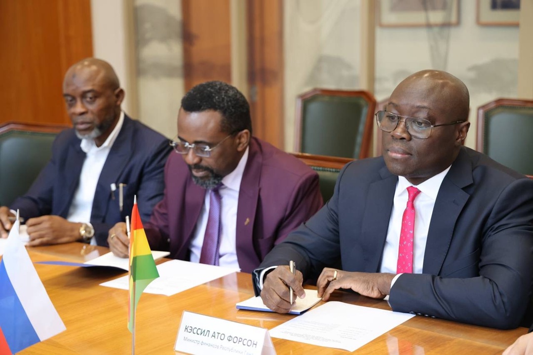 Сергей Цивилев провёл встречу с Министром финансов Ганы Кассиэлем Ато Форсоном