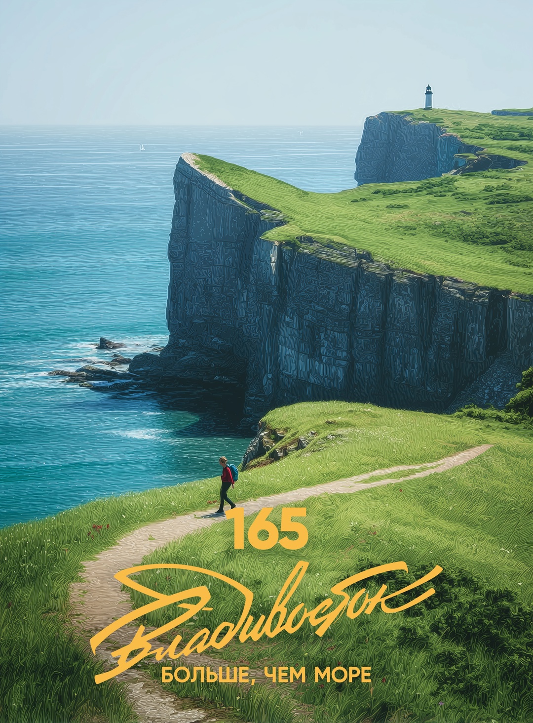 Владивосток, пришла поздравительная открытка