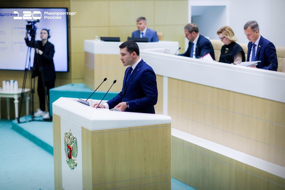 ️️️Главное из выступления Антона Алиханова в рамках правчаса в Совете Федерации