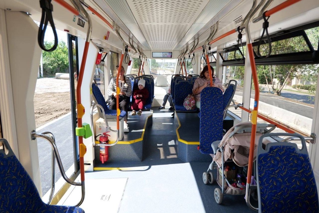 В Саратове заработал обновленный трамвайный маршрут №6