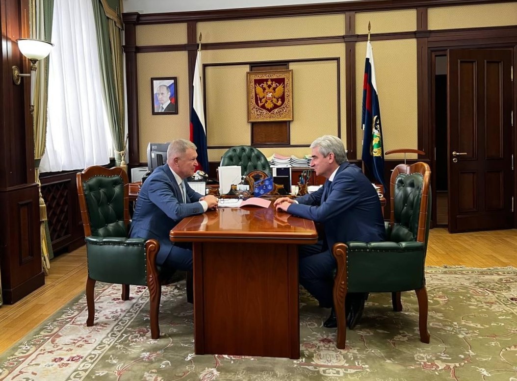 ️Руководитель Ростехнадзора Александр Трембицкий провёл встречу с генеральным директором АО «КОНЦЕРН ТИТАН-2» Григорием Нагинским