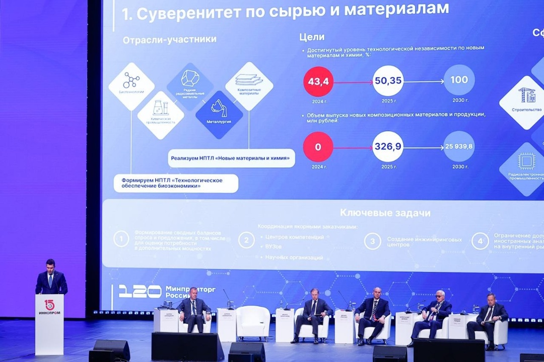 В первый день ИННОПРОМ состоялось Заседание итоговой Коллегии Минпромторга России