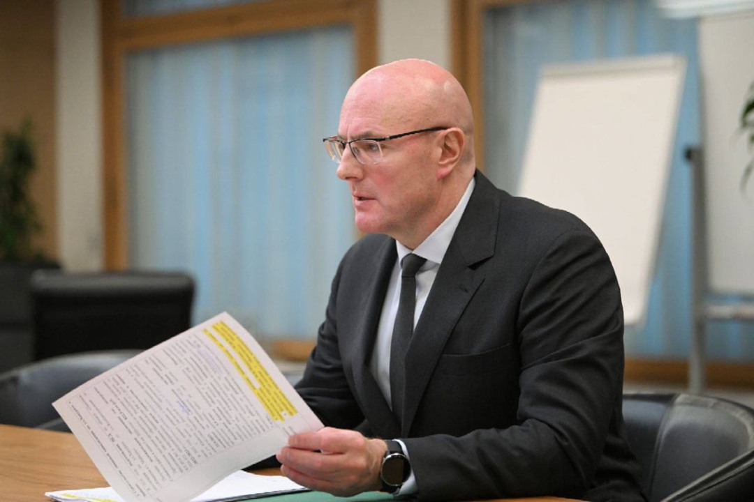 Дмитрий Чернышенко провел рабочую встречу с главой Республики Адыгея Муратом Кумпиловым